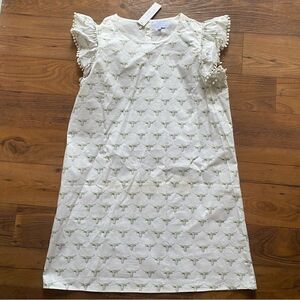 NWT JENN THATCHER Longhorn Ruffle Dress